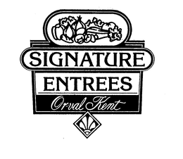 SIGNATURE ENTREES ORVAL KENT trademark