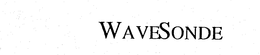 WAVESONDE trademark