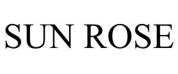 SUN ROSE trademark