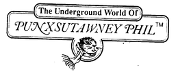 THE UNDERGROUND WORLD OF PUNXSUTAWNEY PHIL trademark