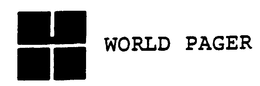 WORLD PAGER trademark