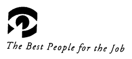 THE BEST PEOPLE FOR THE JOB trademark