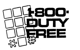 1-800-DUTY FREE trademark