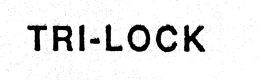 TRI-LOCK trademark
