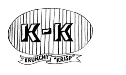 K-K "KRUNCHY" "KRISP" trademark