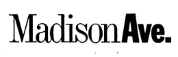 MADISON AVE. trademark