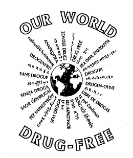 OUR WORLD DRUG-FREE trademark