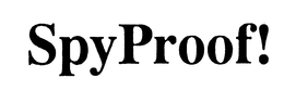 SPYPROOF! trademark