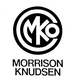 MKCO MORRISON KNUDSEN trademark