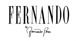 FERNANDO BY FERNANDO PENA trademark