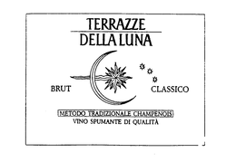TERRAZZE DELLA LUNA BRUT CLASSICO METODO TRADIZIONALE CHAMPENOIS VINO SPUMANTE DI QUALITA trademark