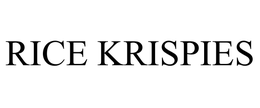 RICE KRISPIES trademark