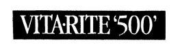 VITA-RITE '500' trademark
