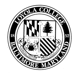 LOYOLA COLLEGE 1852 BALTIMORE MARYLAND trademark