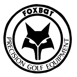 FOXBAT PRECISION GOLF EQUIPMENT trademark