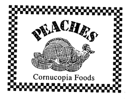 PEACHES CORNUCOPIA FOODS trademark
