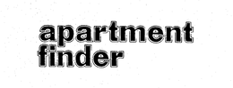 APARTMENT FINDER trademark