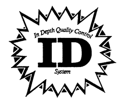 ID IN DEPTH QUALITY CONTROL SYSTEM trademark