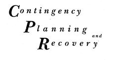 CONTINGENCY PLANNING AND RECOVERY trademark