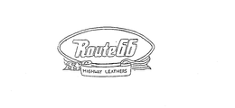 ROUTE 66 HIGHWAY LEATHERS trademark
