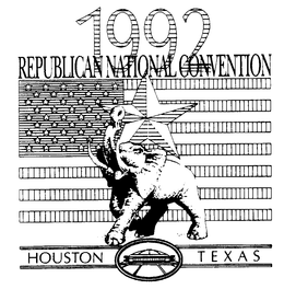 1992 REPUBLICAN NATIONAL CONVENTION HOUSTON TEXAS trademark