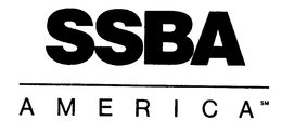 SSBA A M E R I C A trademark