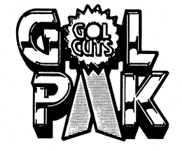GOL PAK GOL CUTS trademark