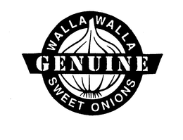 GENUINE WALLA WALLA SWEET ONIONS trademark