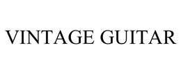 VINTAGE GUITAR trademark