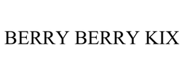BERRY BERRY KIX trademark