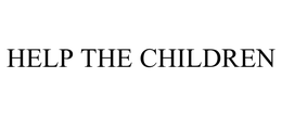 HELP THE CHILDREN trademark