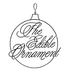THE EDIBLE ORNAMENT trademark