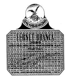 BRANCA FERNET BRANCA CASA FONDATA NEL 1845 LIQUEUR FRATELLI BRANCA-DISTILLERIE S.P.A. MILANO-ITALIA 40% ALC/VOL A BITTERS LIQUEUR MADE IN ITALY 750 ML trademark
