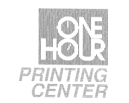 ONE HOUR PRINTING CENTER trademark