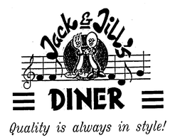 JACK & JILL'S DINER QUALITY IS ALWAYS IN STYLE! trademark