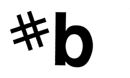 #B trademark