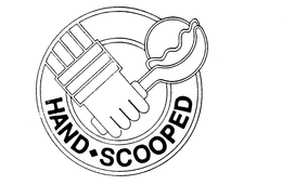 HAND SCOOPED trademark