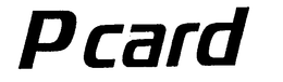 P CARD trademark