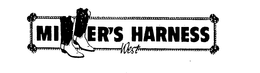 MILLER'S HARNESS WEST trademark