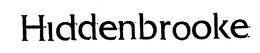 HIDDENBROOKE trademark