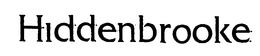HIDDENBROOKE trademark