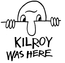 KILROY WAS HERE trademark