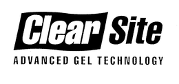 CLEAR SITE ADVANCED GEL TECHNOLOGY trademark