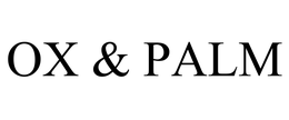 OX & PALM trademark