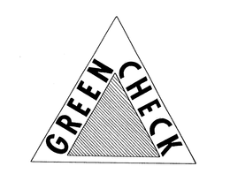 GREEN CHECK trademark