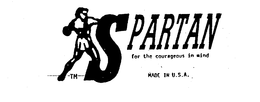SPARTAN FOR THE COURAGEOUS IN MIND MADE trademark