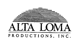 ALTA LOMA PRODUCTIONS trademark
