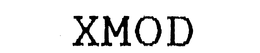 XMOD trademark