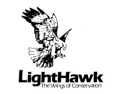 LIGHTHAWK THE WINGS OF CONSERVATION trademark