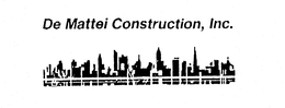 DE MATTEI CONSTRUCTION, INC. trademark